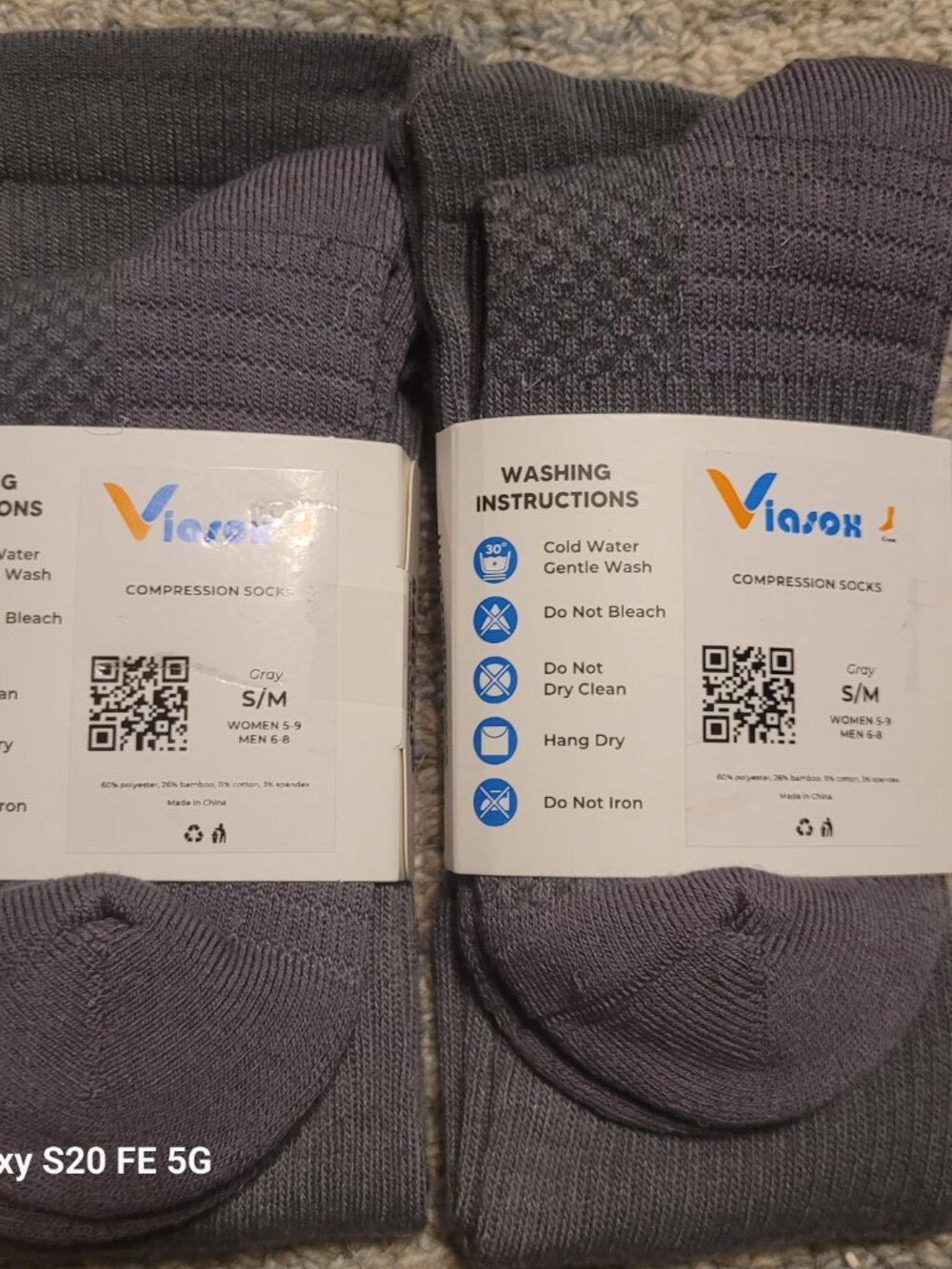 Compression Viasox Two Pairs - Picture 3 of 4